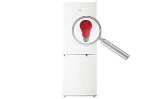Холодильник Atlant: горить червона лампочка, що це таке, увагу, двокамерний, несправності, морозильна камера, чому, причина, після розморожування, знак оклику