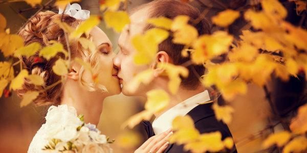 ідеї для весільної фотосесії восени
