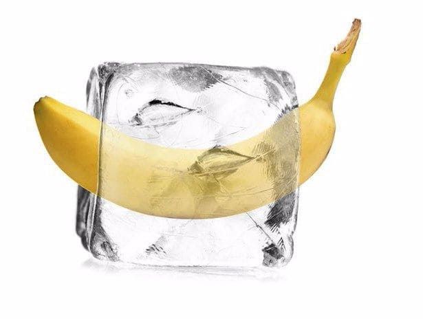заморожений банан