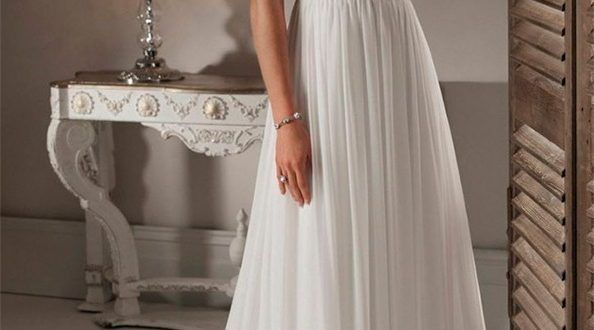 Весільна сукня в грецькому стилі фото 2