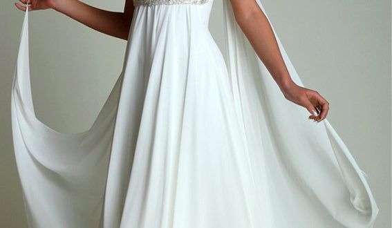 Весільна сукня в грецькому стилі фото 4