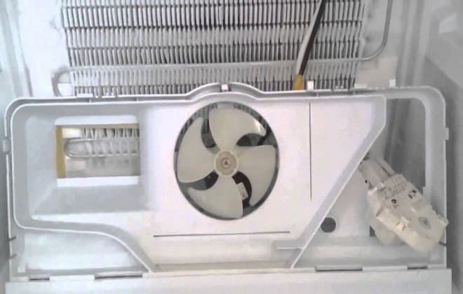 Поломка вентилятора повітря в холодильнику