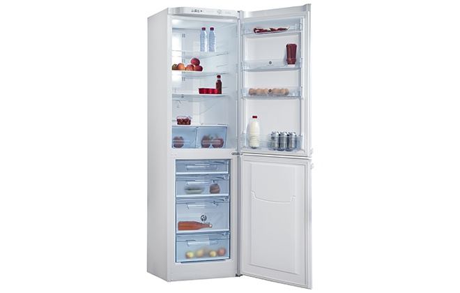 Холодильник Pozis RK FNF-172 з відкритими дверцятами