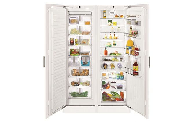 Вбудований холодильник Side-by-Side Liebherr