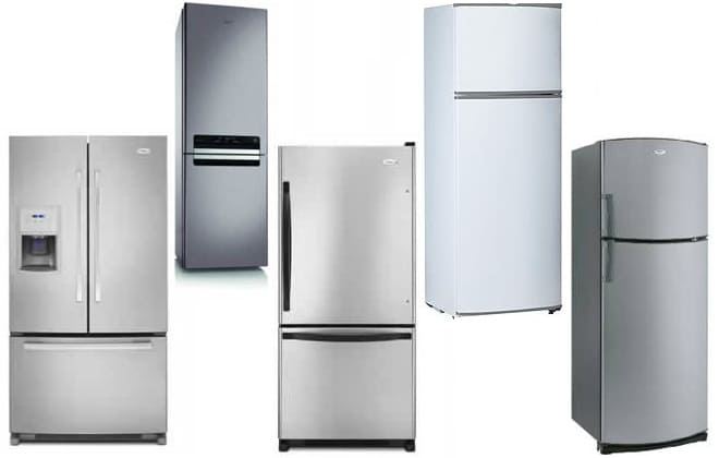 Модельний ряд двокамерних холодильників Whirlpool