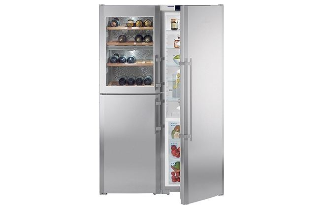 Зовнішній вигляд холодильника Liebherr SBSes 7165