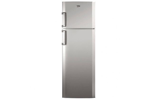 Сріблястий холодильник Beko RCSA 330