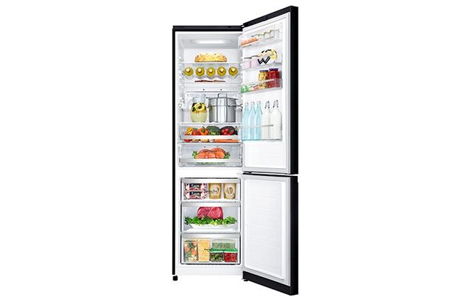 Холодильник LG GA-B499TGBM у відкритому вигляді