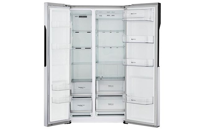 Холодильник LG GC-B247JVUV всередині