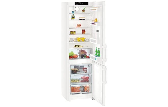 Холодильник Liebherr CNesf 4015-20 з відкритими дверцятами