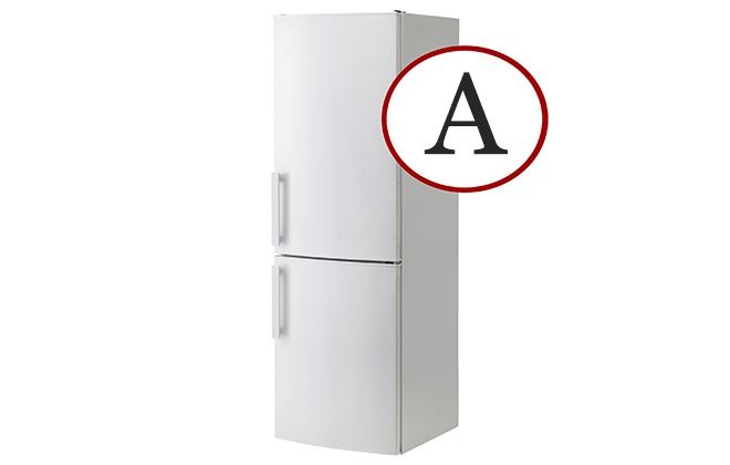 Білий двокамерний холодильник