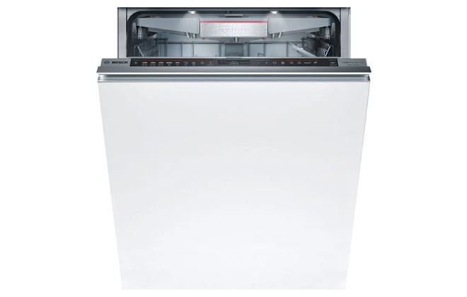 Вбудована біла посудомийна машина Bosch SMV88td55r