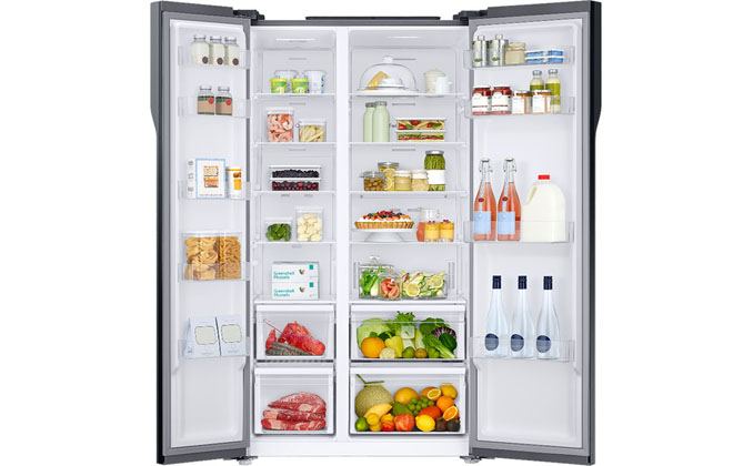 Холодильник у відкритому вигляді