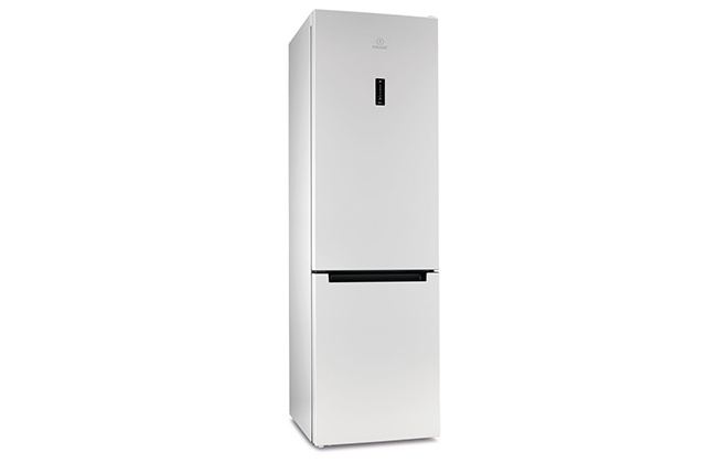 Холодильник INDESIT DF 5200 W з морозильною камерою в нижній частині