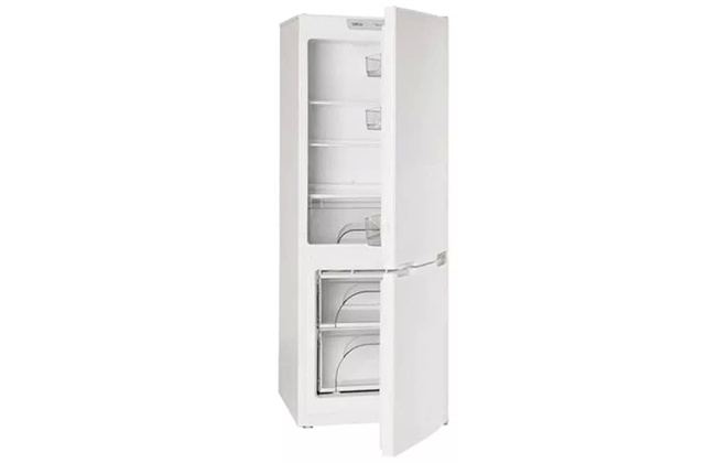 Холодильник Атлант 4208-000 з відкритими дверцятами