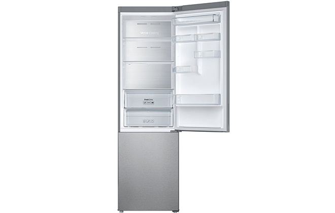 Холодильник Samsung RB37J5261SA з відкритою верхньою дверцятами