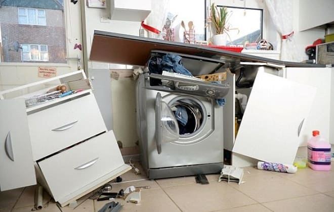 Як правильно встановити пральну машину щоб вона не стрибала