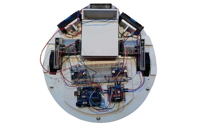 Саморобний робот-пилосос