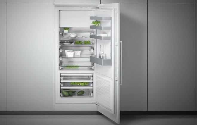 Шафа для вбудованого двокамерного холодильника