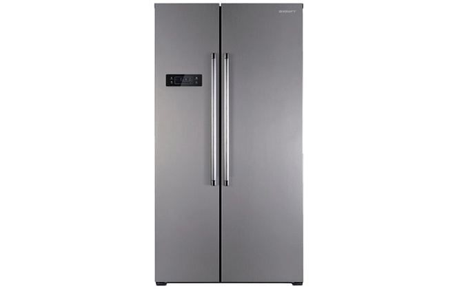 Сірий холодильник Kraft KF-F2660NFL