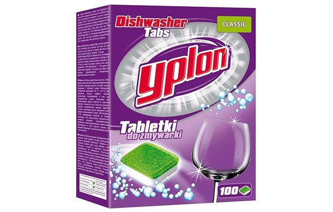 Таблетки для миття посуду Yplon