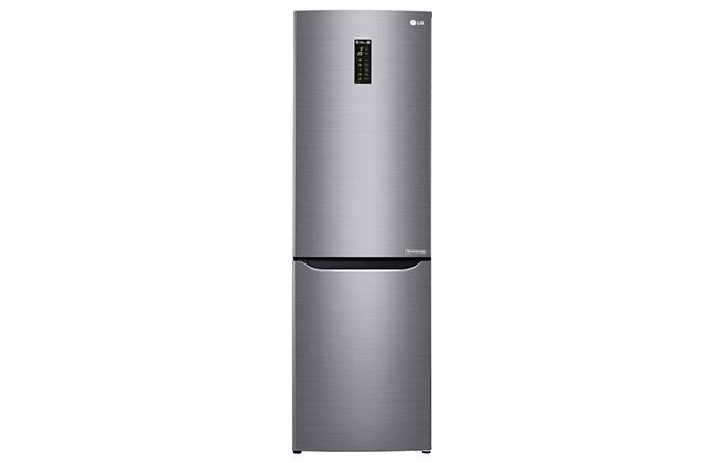 Сріблястий холодильник LG GA E429SMRZ