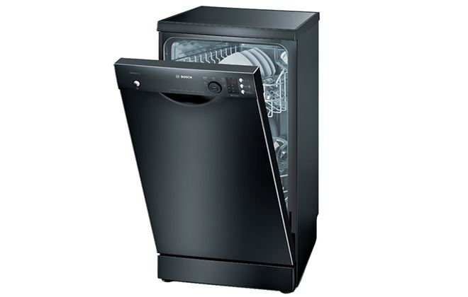 Чорна посудомийна машина Bosch SPS53E06RU