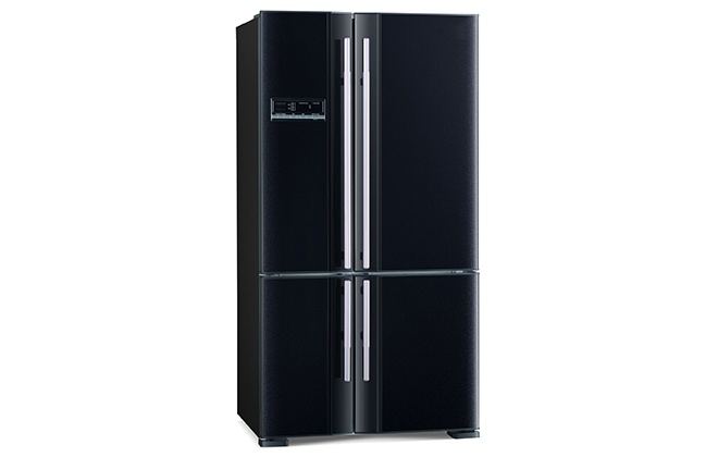 Чорний холодильник MITSUBISHI ELECTRIC MR-LR78G-DB-R
