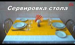 Сервіровка столу в домашніх умовах: правила, схема
