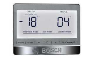 Alarm Off на холодильнику Bosch пищить: що це таке означає, переклад на російську, при первинному включенні, блимає, горить