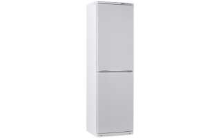 Холодильник Atlant ХМ 6025-031: двокамерний, білий, відгуки, технічні характеристики, інструкція