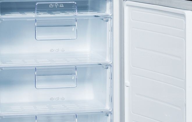 Висувні ящики холодильника LG