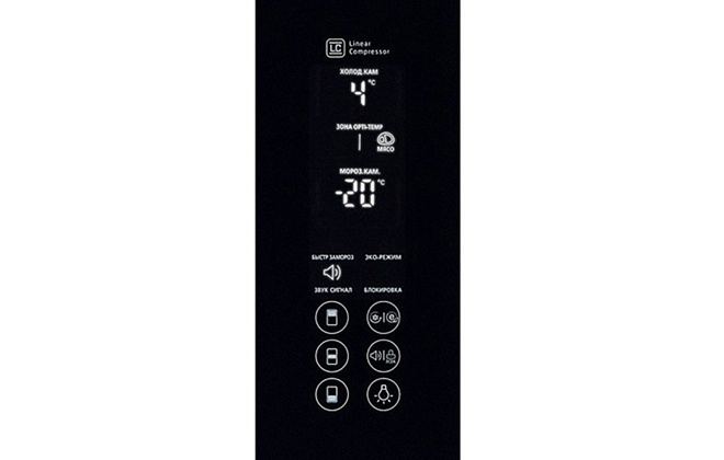 Дисплей холодильника LG GA-B499TGBM